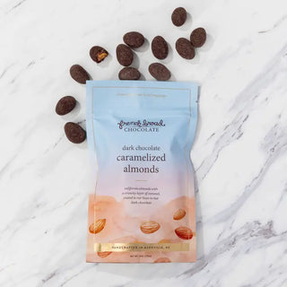 French Broad Dark Chocolate Covered Caramelized Almonds