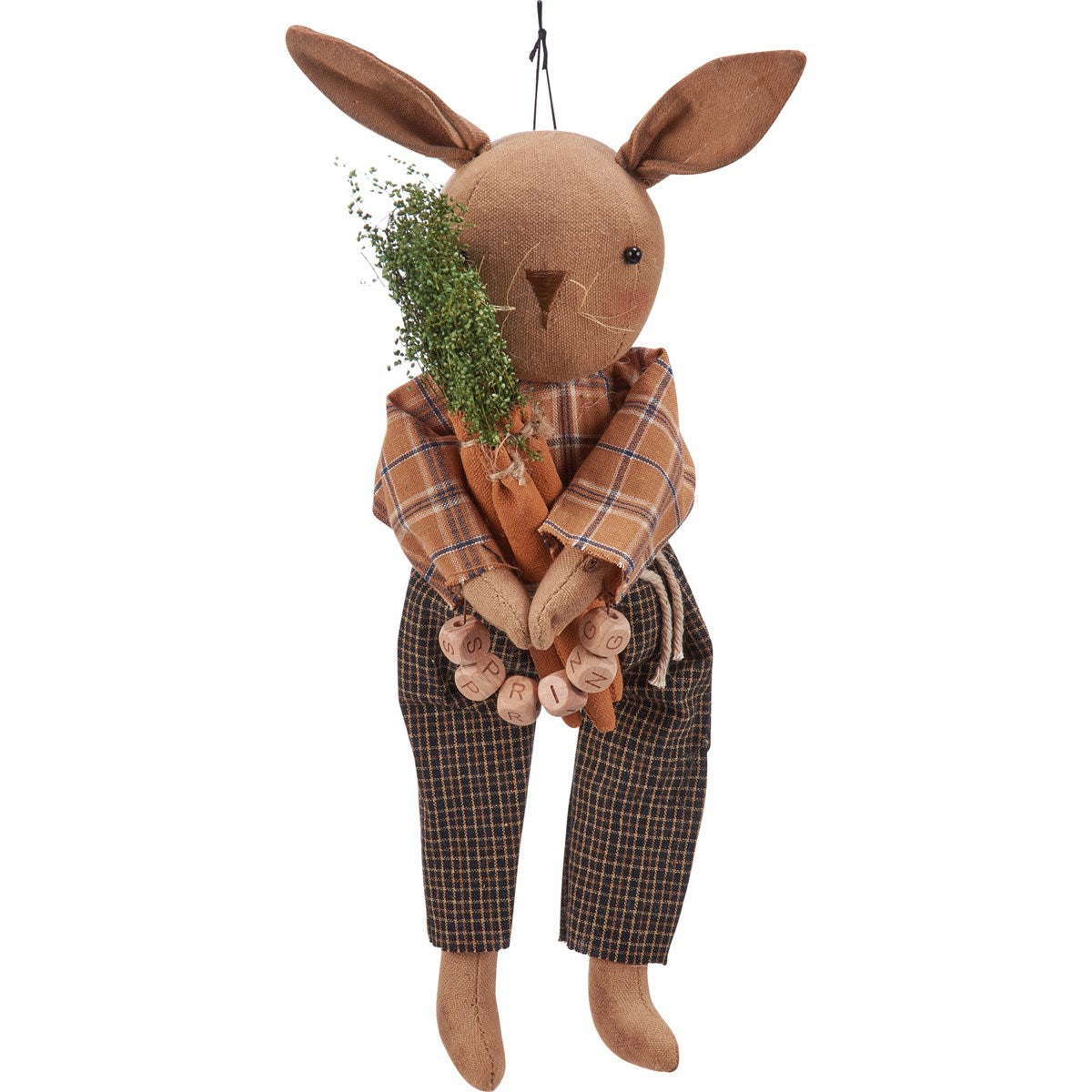 Primitive Style Spring Rabbit Doll