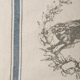 Jumping Rabbit Kitchen Towel - Blue