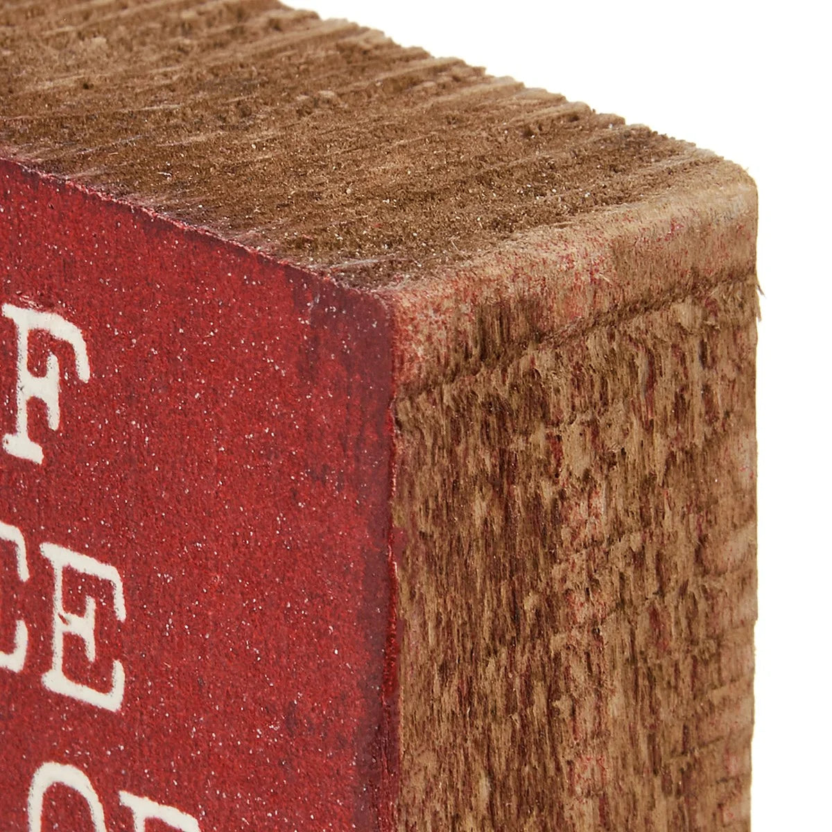 The Brave Block Sign