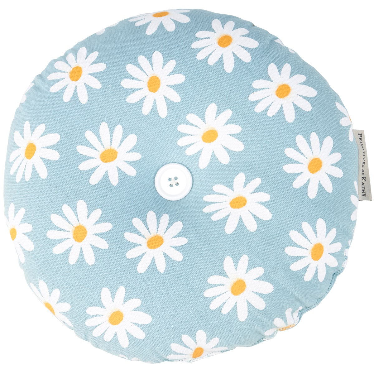 10" Round Daisy Pillow