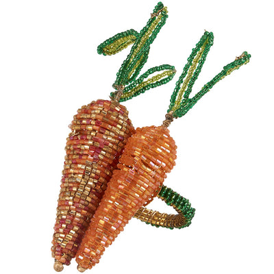 Beaded Carrot Napkin Ring