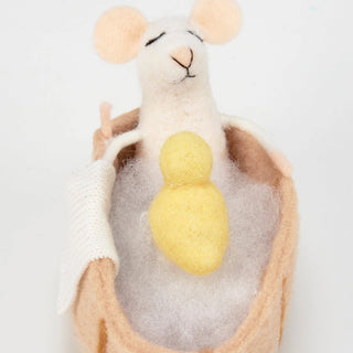 Felt Bathtub Mouse