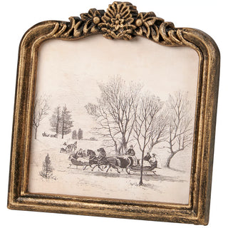 Open Sleigh Framed Artwork