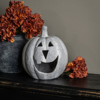 11" Big Mouth Pumpkin - Grey