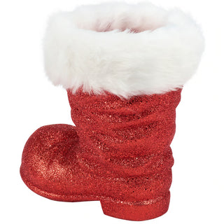 Glitter Santa Boot - Large
