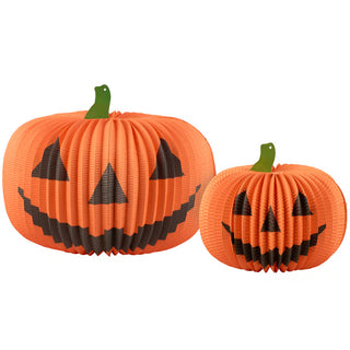 Jack O'Lantern Paper Decor Set
