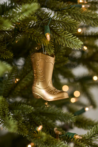 Golden Boot Ornament
