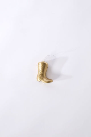 Golden Boot Ornament