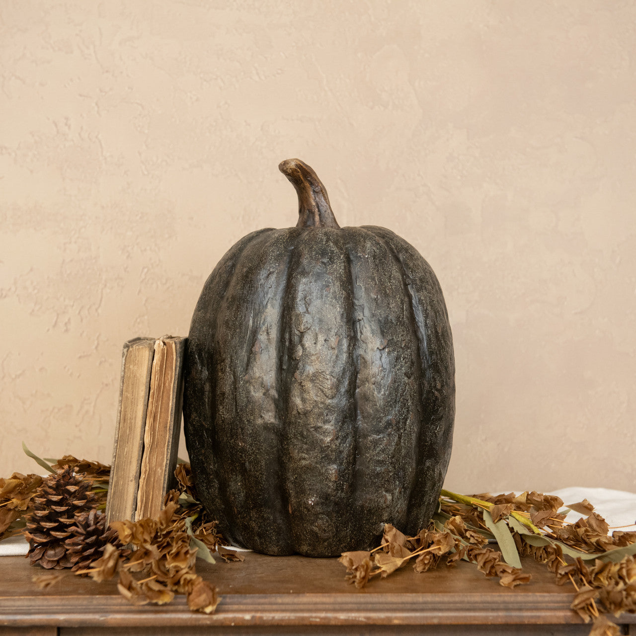 14" Black Pumpkin