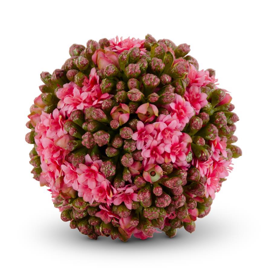 4" Pink Kalanchoe Ball