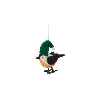 Cozy Weather Felt Friend Ornament - Choose Bird or Walrus