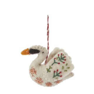 Lakewood Felt Friends Ornament - Choose Reindeer or Swan