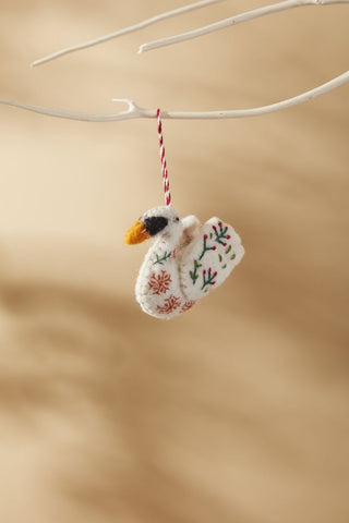 Lakewood Felt Friends Ornament - Choose Reindeer or Swan