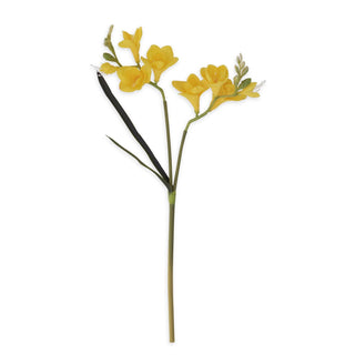 21" Real Touch Freesia Stem - Yellow