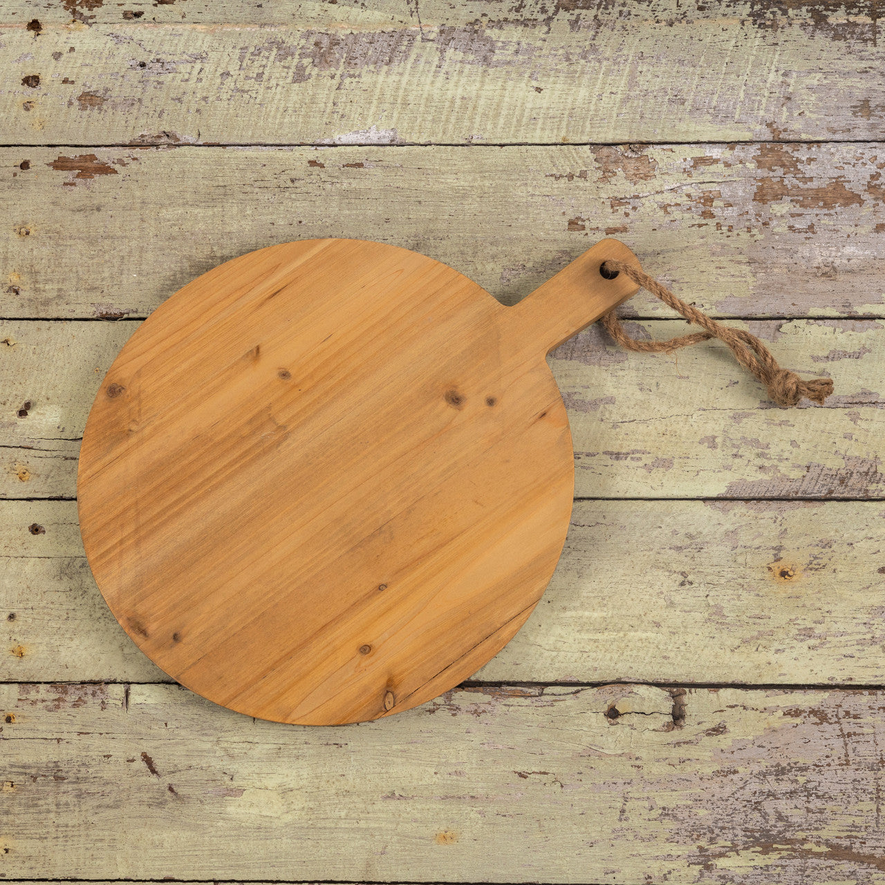 19" Round Breadboard with Handle