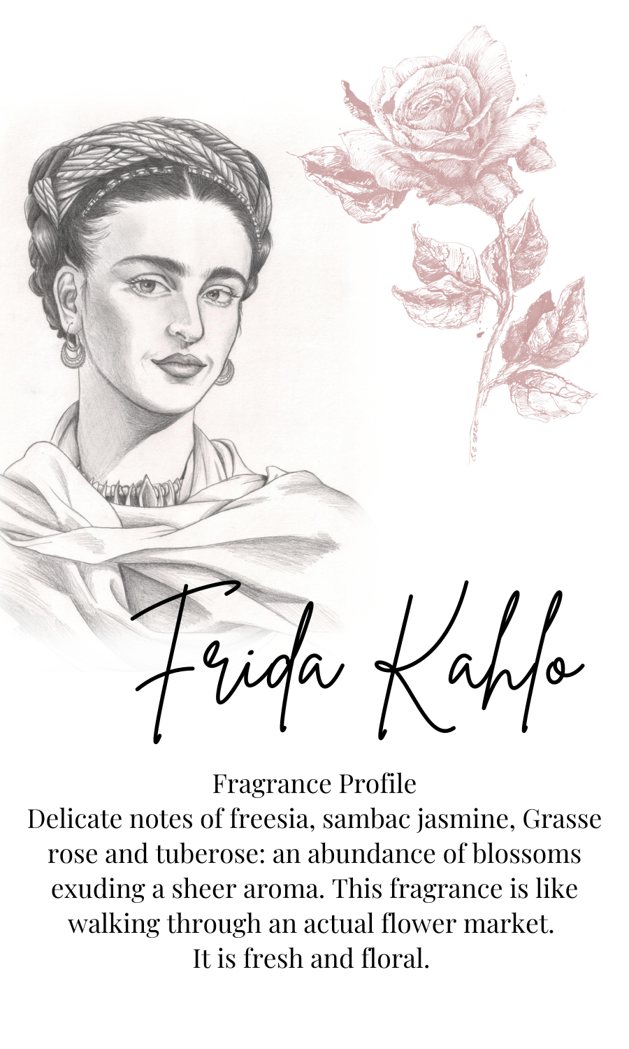 Frida Kahlo Eau De Parfum - Handcrafted Perfume