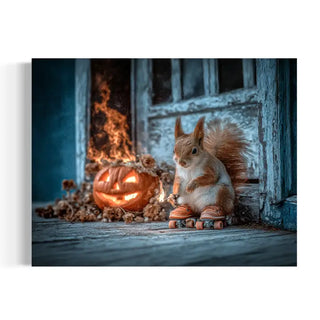 8x10 The Pumpkin Prankster Print Wall Decor