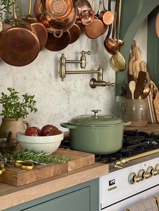 Green Cast Iron Dutch Oven