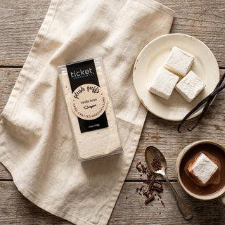 Handcrafted Vanilla Bean Marshmallows by Ticket Chocolate