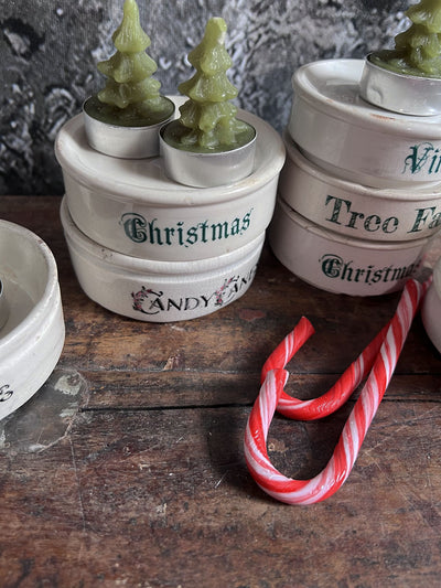 Found English Ironstone Holiday Pot Riser  - Choose Style