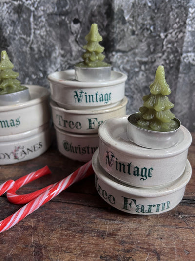 Found English Ironstone Holiday Pot Riser  - Choose Style