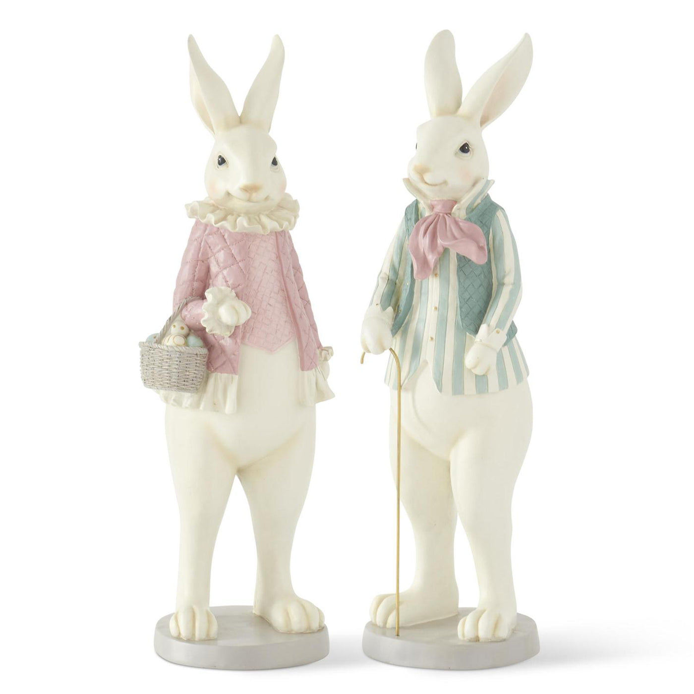 20.5" Resin Easter Bunny - Choose Style