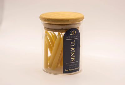 20 Minutes For You Mindful Beeswax Candle Set