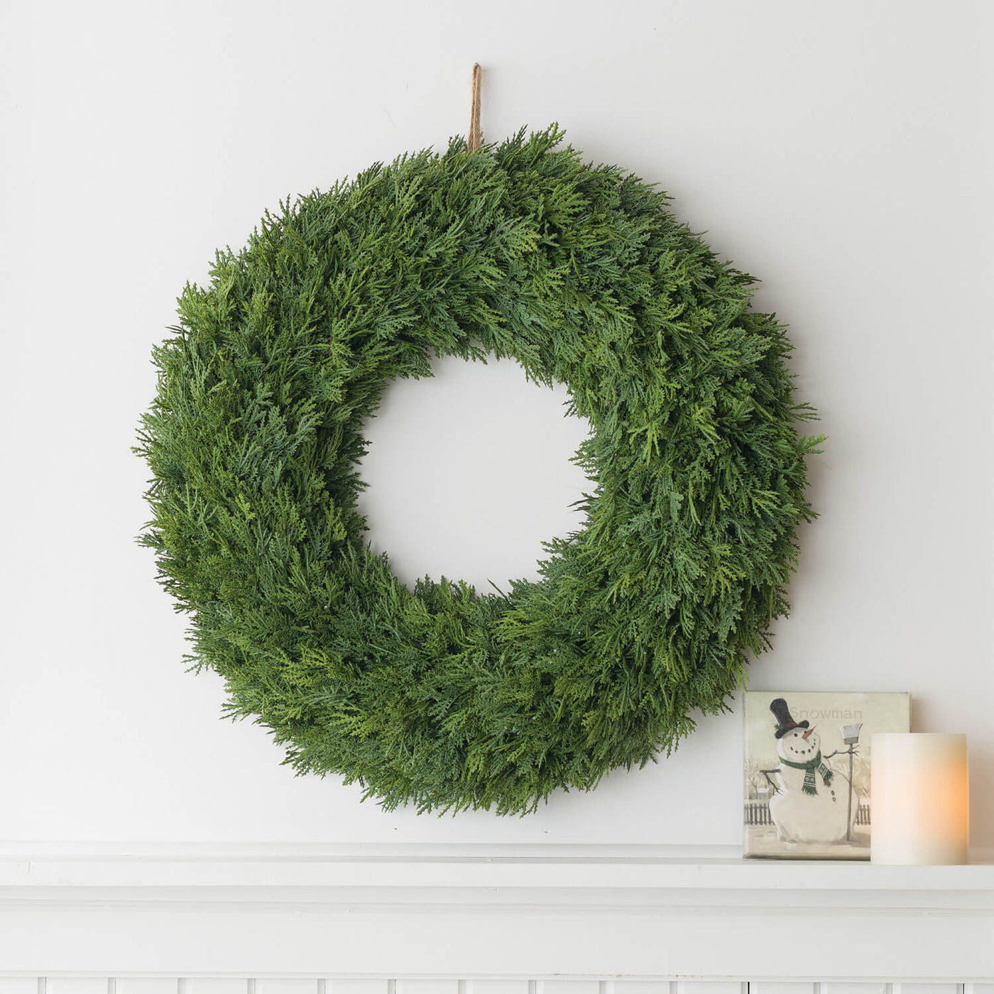 22 Inch Cedar Wreath