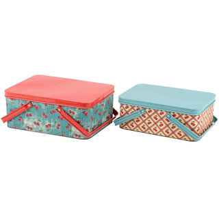 Distressed Cherries Bin - Choose Size