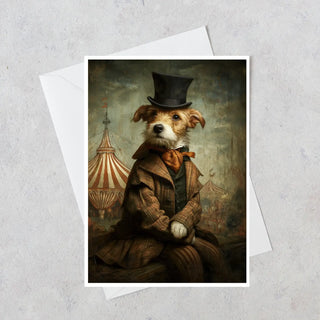 Carnival Gentleman Greeting Card