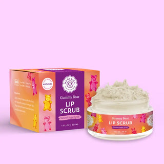Gummy Bear Sugar Lip Scrub with Shea & Cocoa Butter
