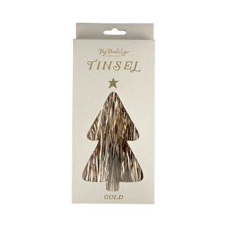 Gold Holiday Tinsel