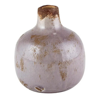 Weathered Stoneware Bistro Vase - Choose From 10 Different Colors