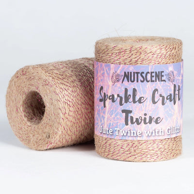 Nutscene Sparkle Craft Twine - Choose Color