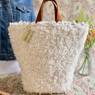 Curly Cute Basket Project Bag