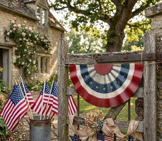 24.5" Metal Americana Bunting