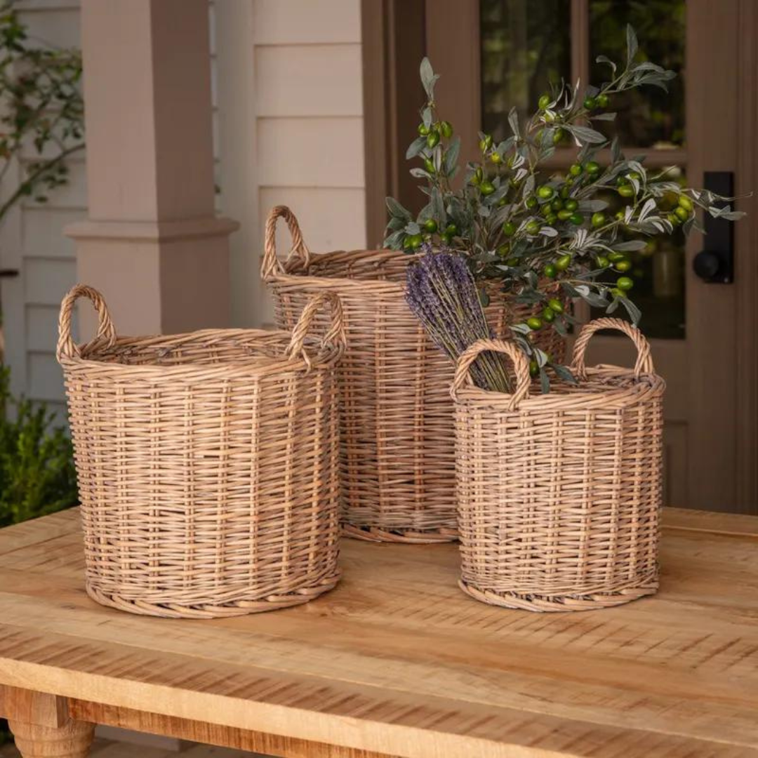 Set of 3 Produce Baskets