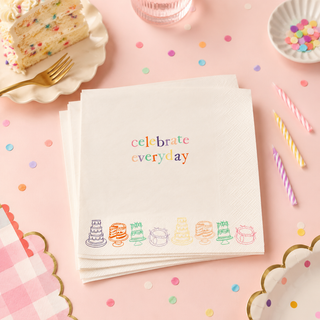 Celebrate Everyday Paper Napkins - Set of 20