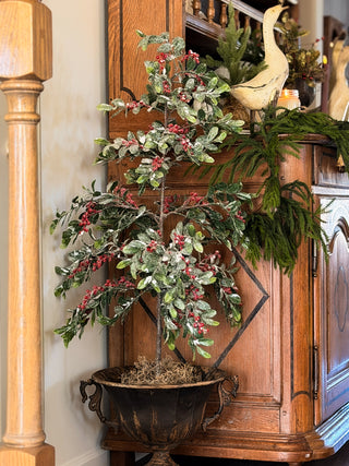 40" Holly Jolly Greens Tree