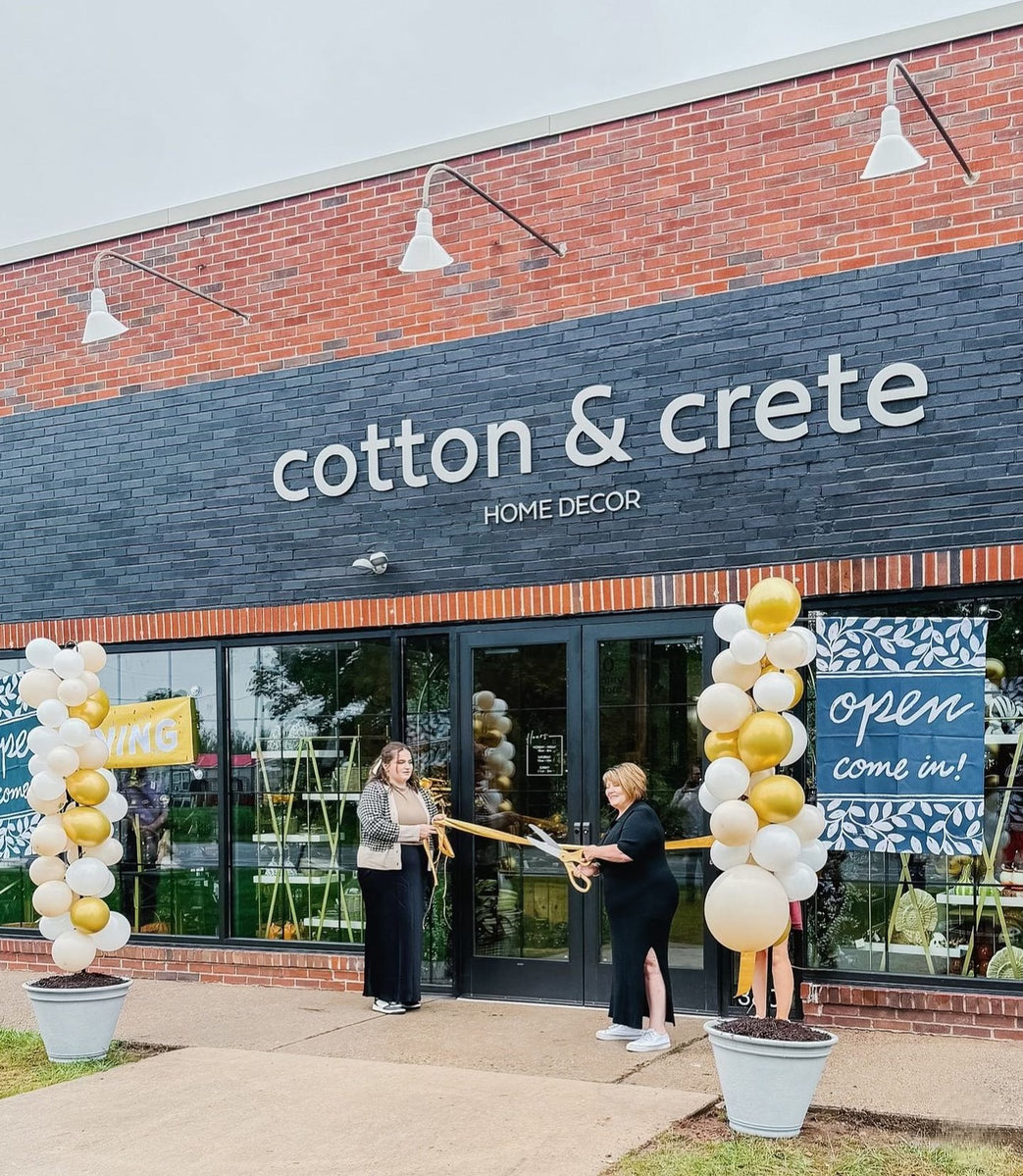 Eclectic Home Decor & Furniture Vintage Style Decor Cotton & Crete