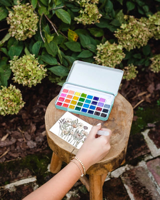 Wildflower Meadow Watercolor Kit