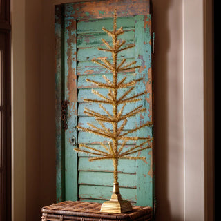48" Gold Tinsel Tree