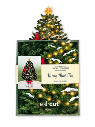 Merry Mini Tree Pop Up Card