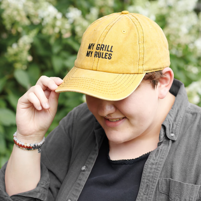 My Grill My Rules Baseball Cap