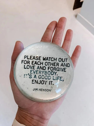Jim Henson Paperweight