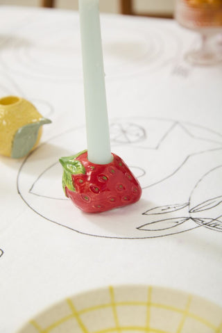 Strawberry Taper Holder