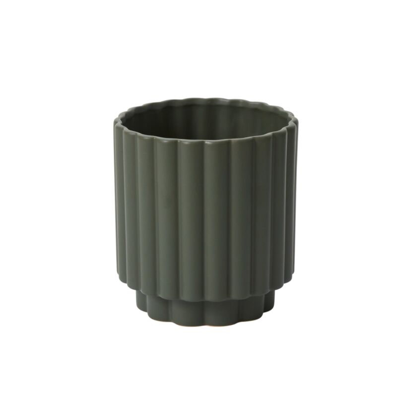 The Dark Green Carmen Pot - Choose Size