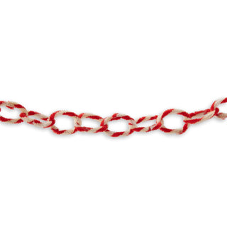 72" Peppermint Twist Garland