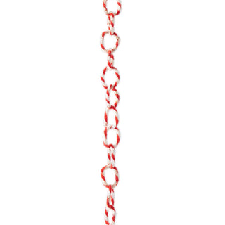 72" Peppermint Twist Garland